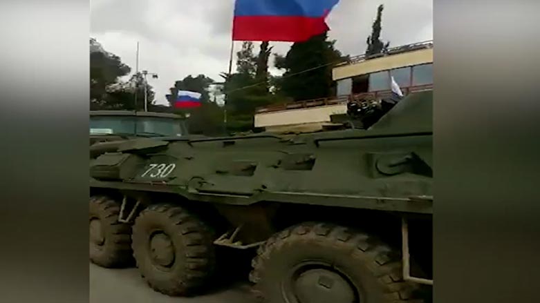 به‌ ڤيديۆ.. زرێپۆشه‌كانى رووسيا گه‌يشتنه‌ عفرين